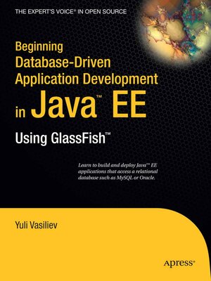 cover image of Beginning Database-Driven Application Development in Java EE
